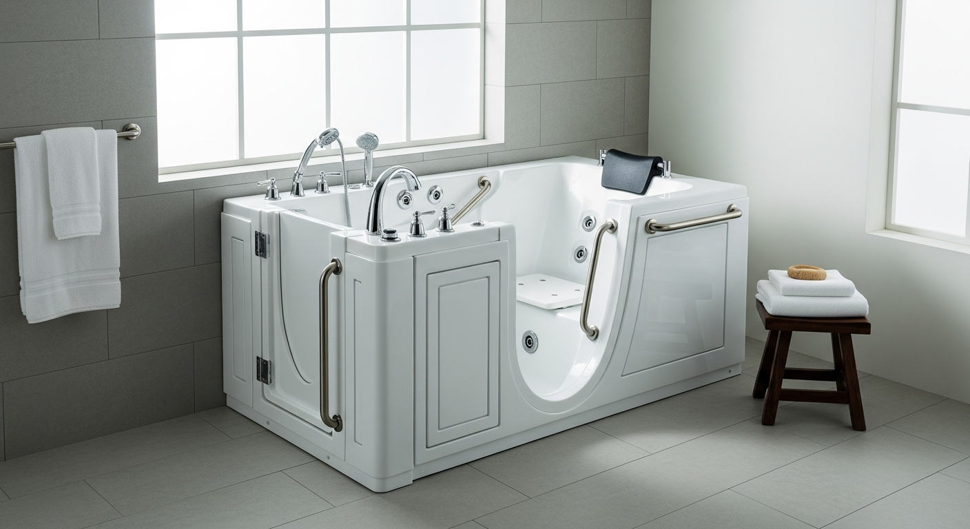 Walk-in Bathtubs: Safety Meets Luxury